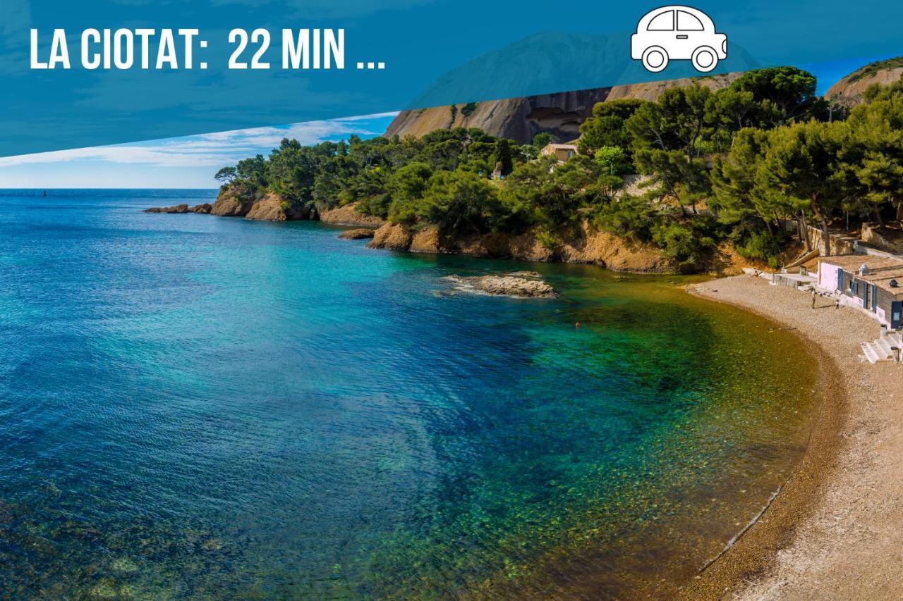 Sweet Calanque - Host Provence Apartment กาซีส์ ภายนอก รูปภาพ